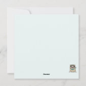 kerstcadeau voor feestdagen feestdagenkaart (Achterkant)