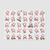 kerstcadeau voor feestdagen tissuepapier (Voorkant)