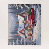  kerstcadeau voor fijne kerst legpuzzel (Verticaal)