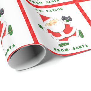 Kerstcadeau voor gamers cadeaupapier