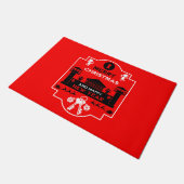 Kerstcadeau voor gevangenen deurmat (Schuin)