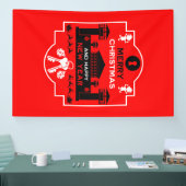 Kerstcadeau voor gevangenen spandoek (Beurs)