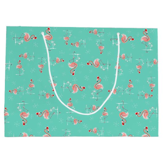 kerstcadeau voor grote cadeautas met kerstcadeaus  (Achterkant)