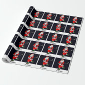 Kerstcadeau voor hockey cadeaupapier (Uitgerold)