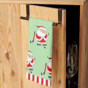Kerstcadeau voor hockeyers theedoek