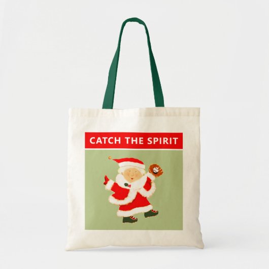 kerstcadeau voor honkbal tote bag (Voorkant)