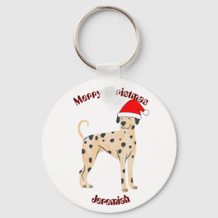 kerstcadeau voor katten , persoonlijke naam aanpas sleutelhanger