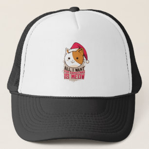 Kerstcadeau voor kattenliefhebbers voor kattenlief trucker pet