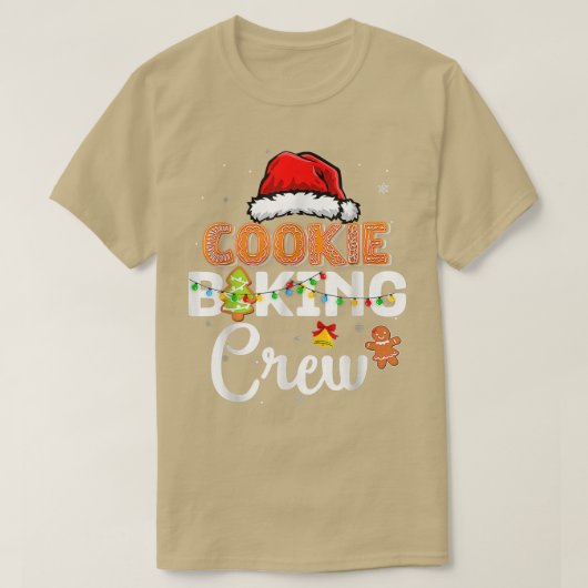 kerstcadeau voor kerstcadeaubonbakkersfamilie t-shirt (Design voorkant)