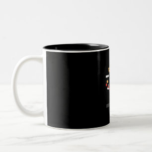 kerstcadeau voor kerstcadeaubones tweekleurige koffiemok