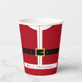 kerstcadeau voor kerstcadeaus, kerstgordel papieren bekers (Voorkant)