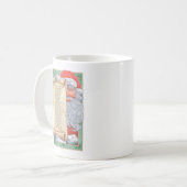 kerstcadeau voor kerstcadeaus koffiemok (Voorkant links)