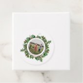 kerstcadeau voor kerstcadeautje met geschreeuw bedankjes labels (In situ)