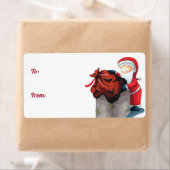 kerstcadeau voor kerstcadeautjes etiket (Insitu)