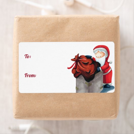 kerstcadeau voor kerstcadeautjes etiket (Insitu)
