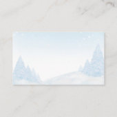 kerstcadeau voor kerstcadeautjes met kerstBaby sho Informatiekaartje (Achterkant)