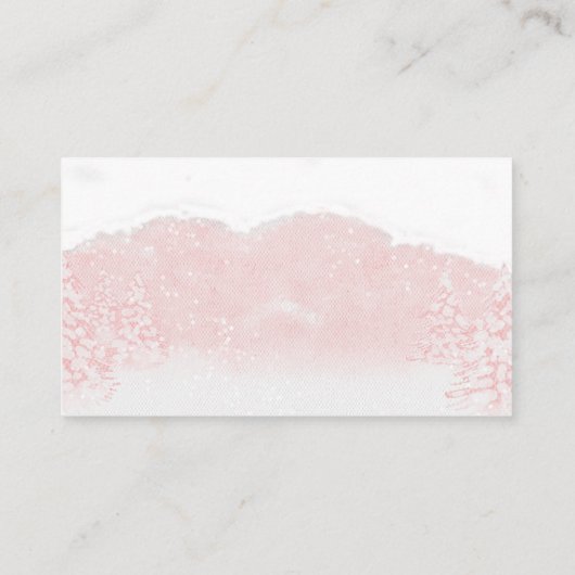 kerstcadeau voor kerstcadeautjes met kerstBaby sho Informatiekaartje (Achterkant)