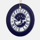 kerstcadeau voor kerstcadeautjes voor kerstmis keramisch ornament (Links)