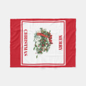 kerstcadeau voor kerstfeestvieren fleece deken (Voorkant (Horizontaal))
