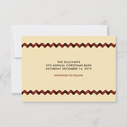 kerstcadeau voor kinderen en katten save the date (Achterkant)