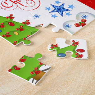 kerstcadeau voor kinderen wit legpuzzel