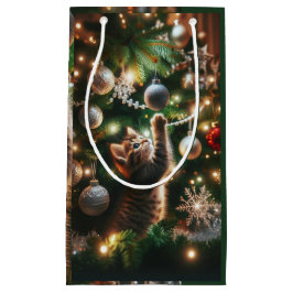 kerstcadeau voor Kitten Klein Cadeauzakje