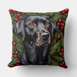 Kerstcadeau voor Labrador-hondenliefhebbers Kussen