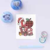 Kerstcadeau voor leraar | Prettig kerstfeest Flyer (Enkel)