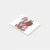 Kerstcadeau voor leraar | Prettig kerstfeest Post-it® Notes (Schuin)