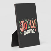 Kerstcadeau voor mama fotoplaat (Zijkant)