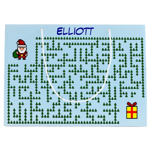 kerstcadeau voor Maze Gift Groot Cadeauzakje (Voorkant)