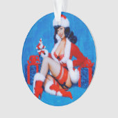 kerstcadeau voor meisje ornament (voorkant)