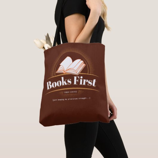 Kerstcadeau voor moeder boek liefhebber Funny Cust Tote Bag (Dichtbij)