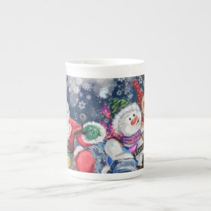 kerstcadeau voor Mok met kerstcadeaus voor fijne k