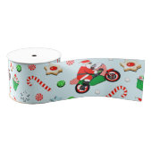 Kerstcadeau voor motorfietsers grosgrain lint (Spoel)
