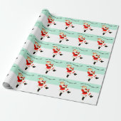 Kerstcadeau voor muzieklover cadeaupapier (Uitgerold)