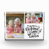 Kerstcadeau voor Nana Photo Block Fotoblokken (Voorkant)