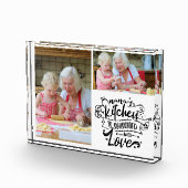 Kerstcadeau voor Nana Photo Block Fotoblokken (Rechts)