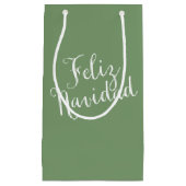 kerstcadeau voor Navidad Klein Cadeauzakje (Voorkant)