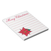 kerstcadeau voor Notitieblok met kerstcadeau in de (Schuin)