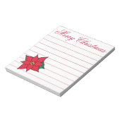 kerstcadeau voor Notitieblok met kerstcadeau in de (Linkerzijde)