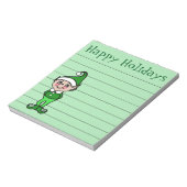 kerstcadeau voor Notitieblok voor koopwaar (Linkerzijde)