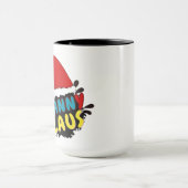 kerstcadeau voor oma claus mok (Midden)