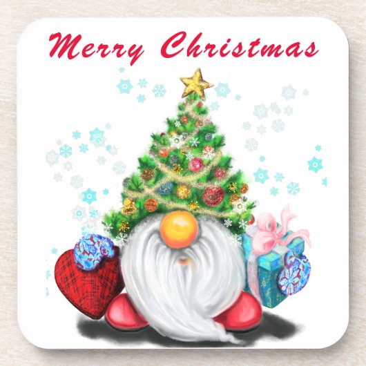 kerstcadeau voor Onderzetter (Voorkant)