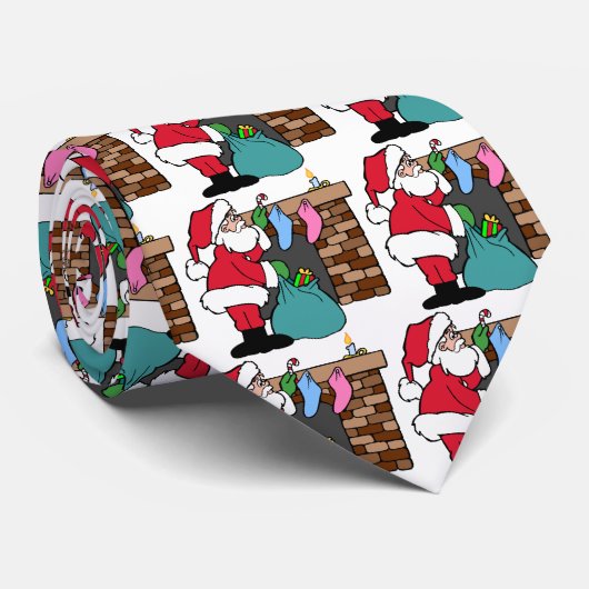 kerstcadeau voor papa stropdas (Opgerold)