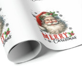 kerstcadeau voor prettige feestdagen cadeaupapier (Rol Hoek)