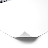 kerstcadeau voor prettige feestdagen perfect poster (Hoek)