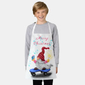 kerstcadeau voor Schort (Gedragen)