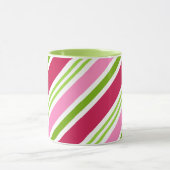 kerstcadeau voor Snoep met Stripes Coffee-Mok Mok (Midden)