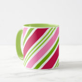 kerstcadeau voor Snoep met Stripes Coffee-Mok Mok (Voorkant links)